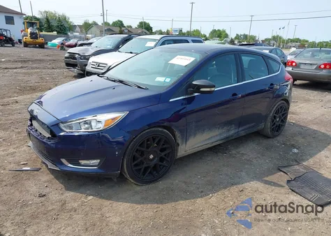 2016 Ford Focus Titanium из США, поврежденный, VIN 1FADP3N26GL206866